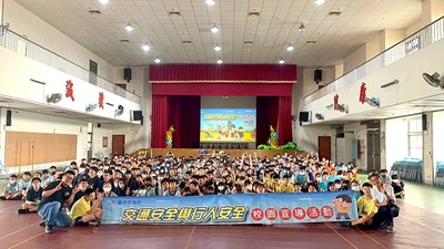 中市府持續推廣交通安全觀念,宣導活動深入校園與家庭_0