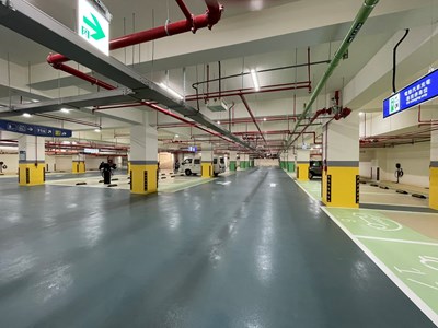 大里區立新國中地下停車場7月9日起試營運,並開放免費停車2個月