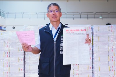 中市第4、5、6選區立委罷免案, 投票通知單及罷免公告今起發送各家戶