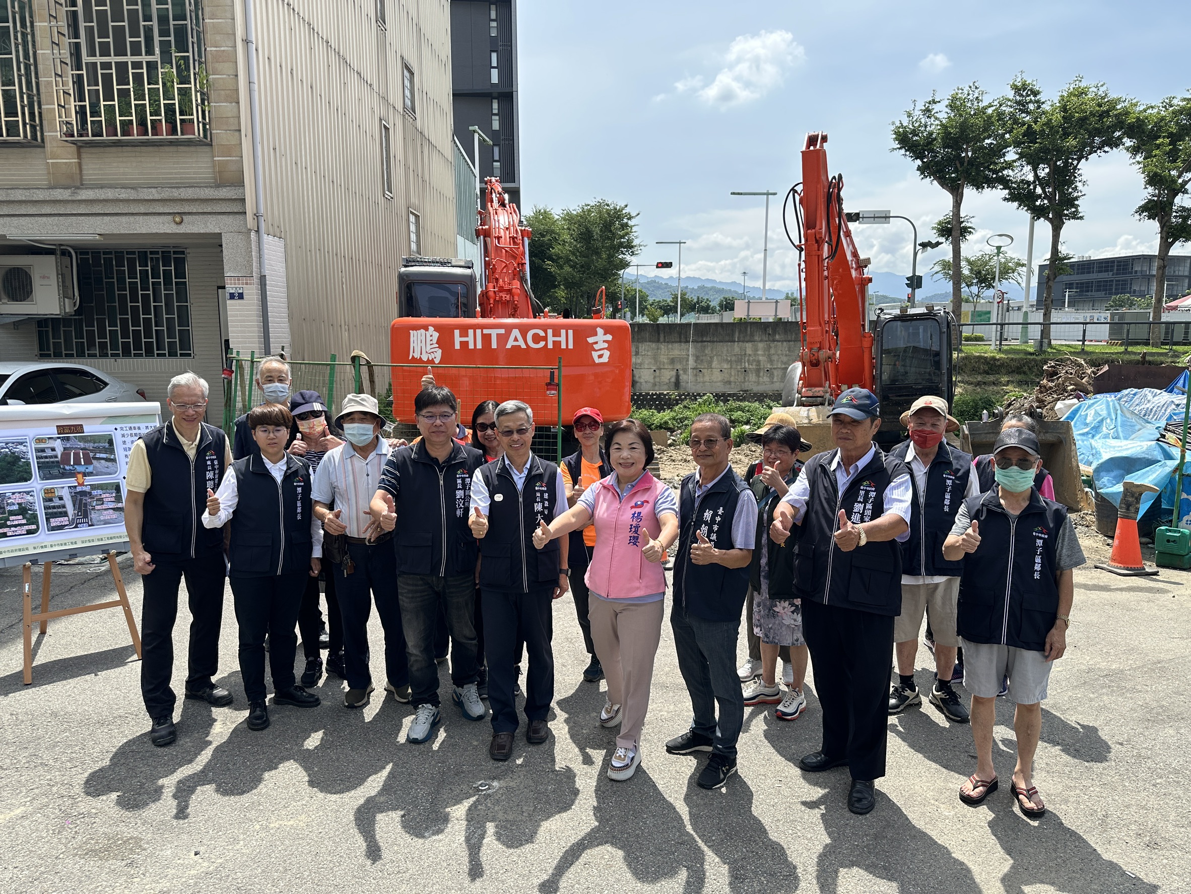 臺中市政府全球資訊網-市政新聞-北屯潭子交通路網年底縫合！ 建設局長視察敦富八、九街開闢工程