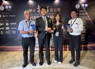台中市殯葬改革有成!勇奪國家卓越建設獎3項大獎