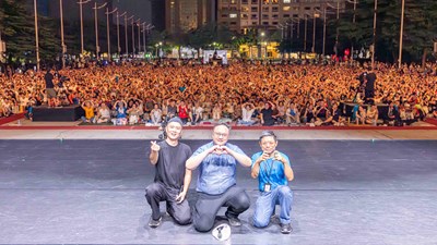地表最大戶外舞蹈活動再現臺中合影／攝影 曾悅倫