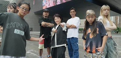 市長盧秀燕與運動局長游志祥霸氣合體舞者團隊-以自信姿態詮釋街舞精神