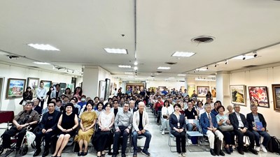 7日全國油畫展開幕大合照