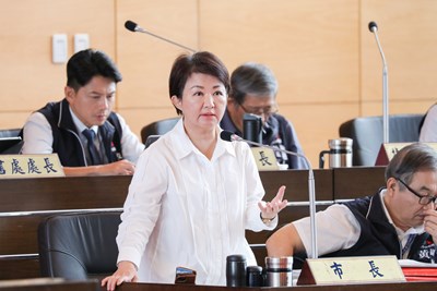 議員關心「每人普發5萬元」議題 盧市長：此將動用市政年度預算七成 恐衝擊各項建設須慎思