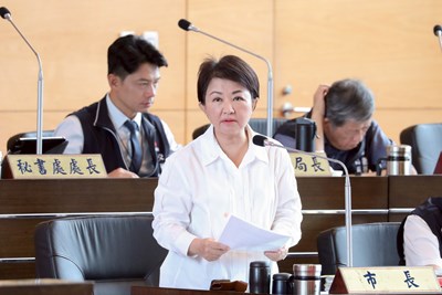 盧市長回應議員質詢