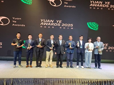 大樓住宅建築景觀類 園冶獎合照