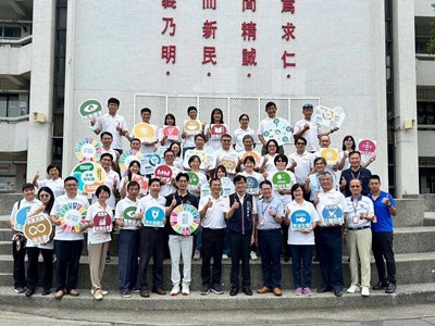 臺中市政府教育局環境教育輔導團大合照