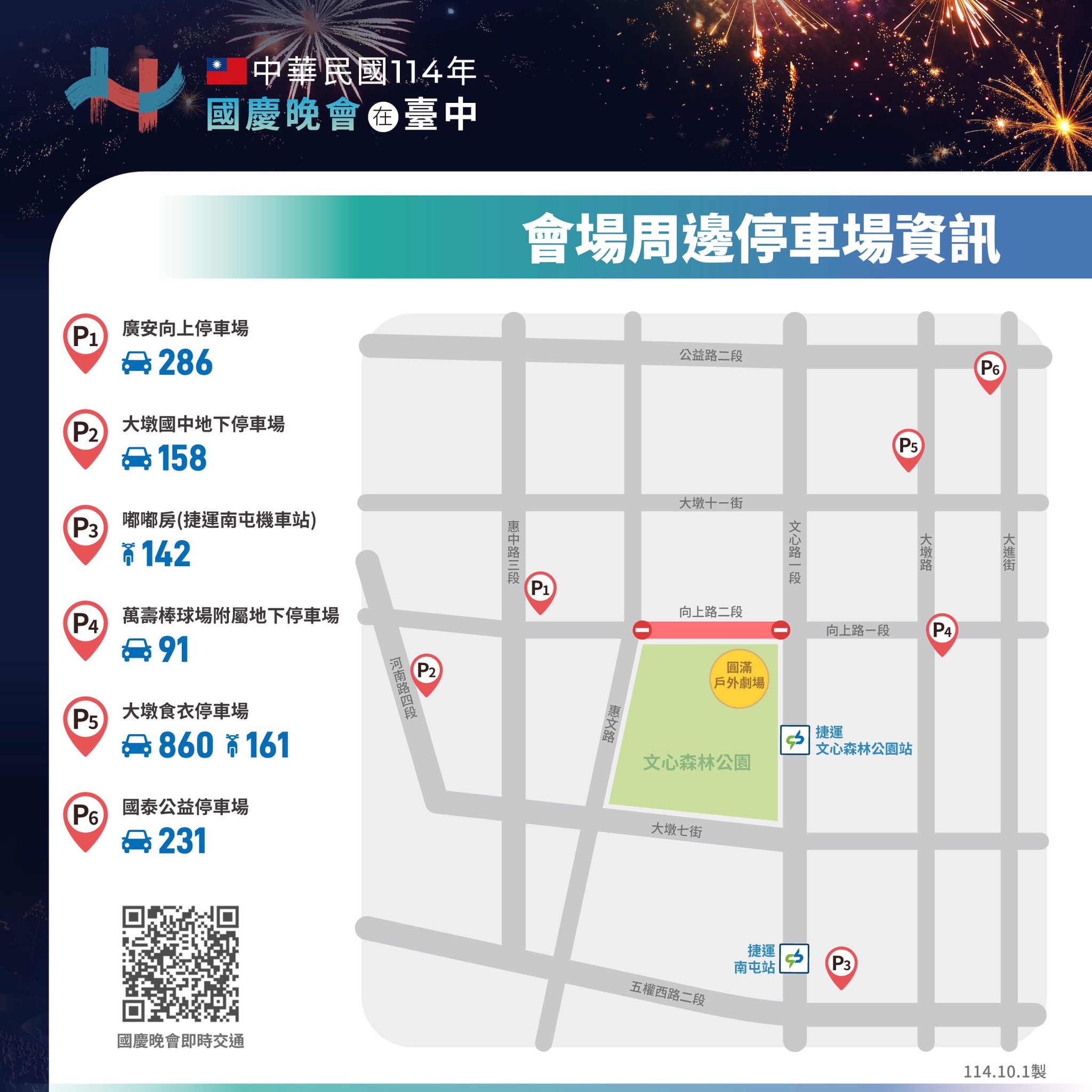 會場周邊停車場資訊