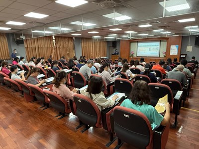 各單位報名踴躍參加宣導會吸收新知