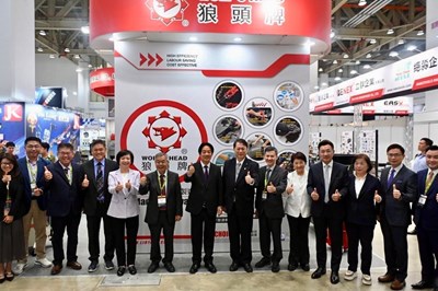 賴總統、盧市長出席21日臺中國際會展中心試營運第一展「2025 台灣國際工具博覽會 x 五金工業展」開幕儀式