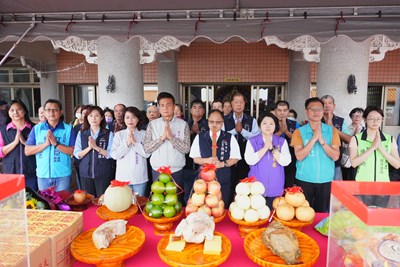 沙鹿納骨堂修繕完工啟用祈福儀式