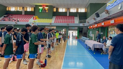 開幕典禮教育局體育保健秘書李有峻勉勵選手1_0