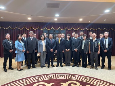 林副秘書長率市府團隊與駒根市訪團交流觀光、產業經貿議題，互動熱絡