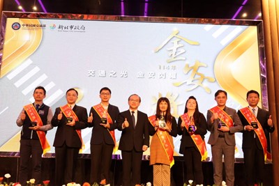 中市道安推動成果獲中央道安金安獎肯定