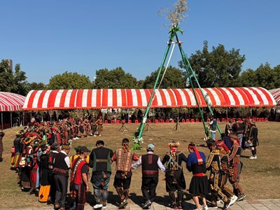 下聘儀式-圍舞1