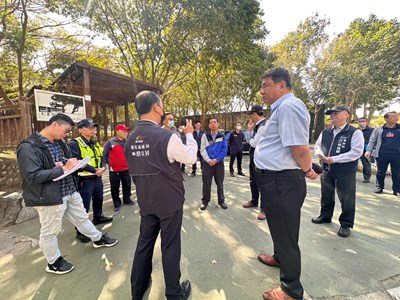 市府現勘后豐鐵馬道 9 號隧道救援動線