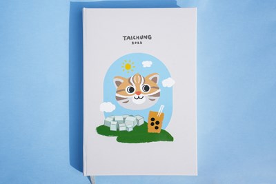 《2026記事手札》手繪石虎X綠美圖的封面設計可愛破表