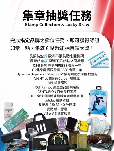 全民集章挑戰同步開戰，集滿章就抽長榮航空歐美來回機票 (1)