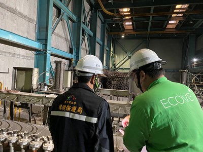 環保局人員加強焚化爐稽查