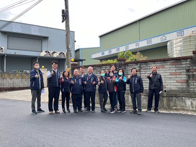 大里區草堤路158巷道路重舖完工，改善行車舒適性與安全性