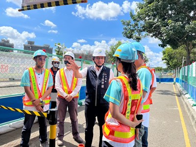 水利局范局長督導污水下水道工程_0