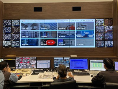 實景畫面臺灣大道市政大樓智慧能源管理中心