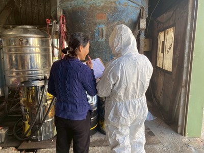 廚餘蒸煮設備稽查