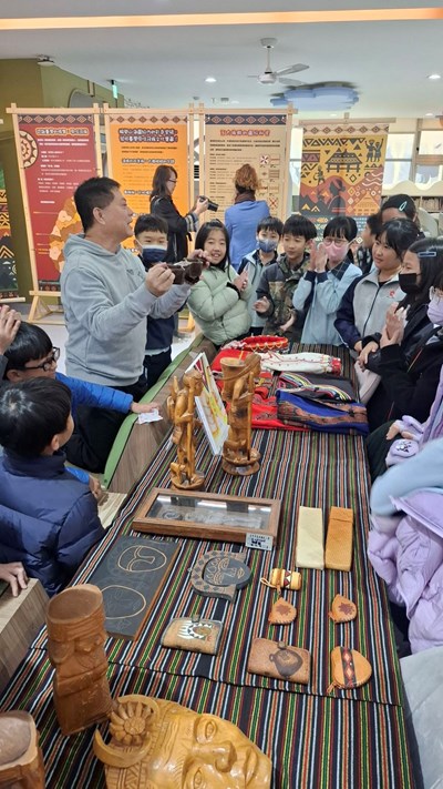 透過豐富的活動內容，學生開心學習原住民族文化