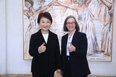 AIT華盛頓總會執行理事藍鶯盛讚台中美食