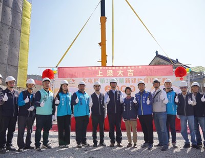 01-北屯區第28公墓新建納骨塔今上梁！中市跨局處斥資7.5億打造山城治喪新環境！