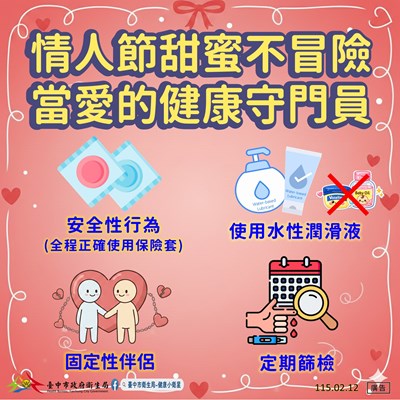 情人節浪漫之餘也要做好防護，守衛自己及伴侶的健康_0