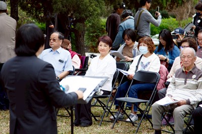 任內8度出席「基督長老教會台中公義行動教會二二八紀念禮拜」 盧市長率市府團隊出席致意