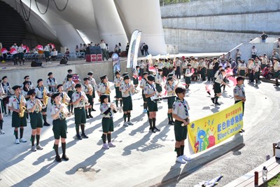 明道中學藍色動感樂團擔任大會樂隊_0_0