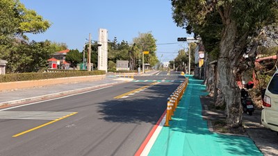 大甲高工緊鄰開元路，市府交通局與大甲公所共同合作改善周邊道路環境