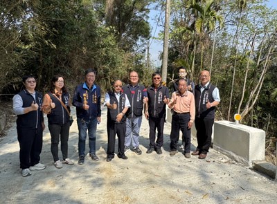 強化地方防災韌性！ 中市太平頭汴里農路復建完成