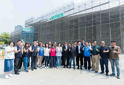 羅布森圖書館上梁大合照_0