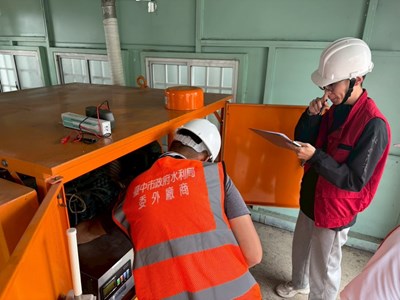 抽查五光簡易抽水站