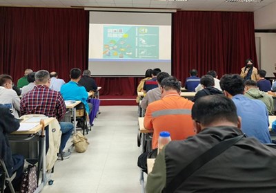 115年4月8日由臺中市勞動檢查處與經濟部產業園區管理局臺中分局於經濟部臺中港關聯產業園區共同舉辦「115年度局限空間作業災害預防宣導會(第1場次)」