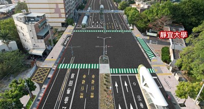 01-台灣大道靜宜弘光段今起夜間燙平施工！市府投入1.54億打造安全人本通行環境