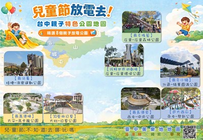 01-台中8大特色公園一次玩　山海屯城親子放電全攻略