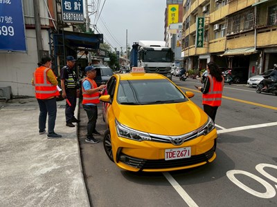 大甲媽祖遶境盛事香吸引大量香客隨行，市府呼籲計程車按表收費，也將加強稽查_0
