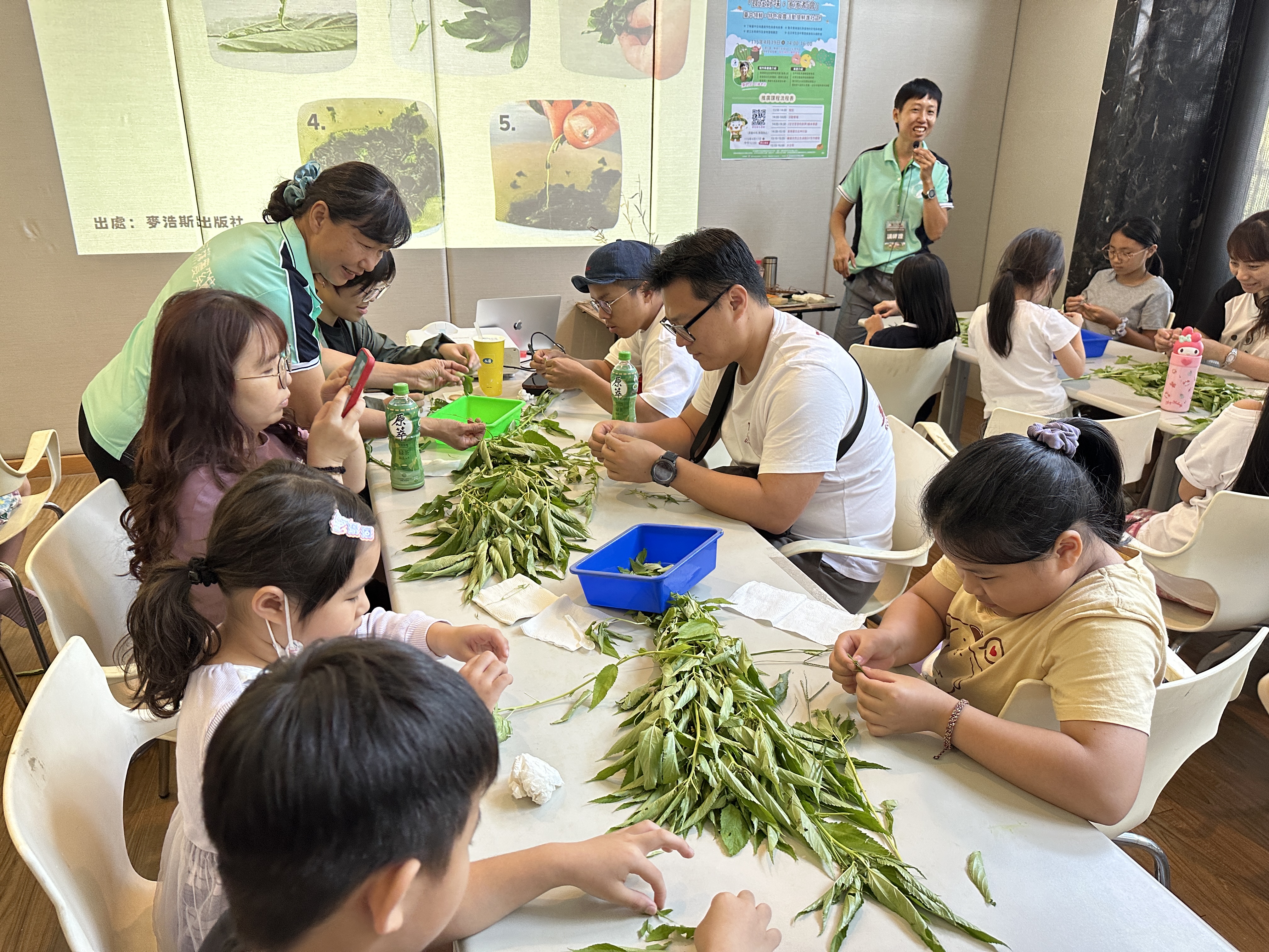臺中市政府全球資訊網-市政新聞-食農教育深耕社區 親子共學認識台中特有農作物「麻芛」