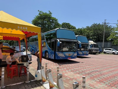 大甲媽祖繞境順利完成，市府共開出280班接駁車順利疏運