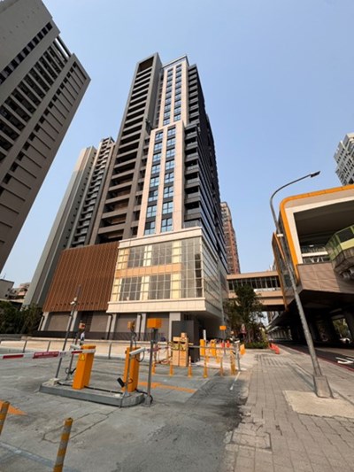 圖1：四維國小站完工圖(東側立面)