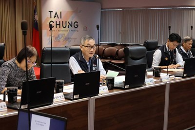 黃副市長主持台中市第180次道安會報