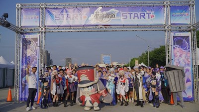 星穹鐵道路跑吸引三千名跑者化身「開拓者」熱力開跑。