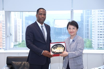 友邦海地駐台大使首度拜會中市府  盧市長：建交70週年開啟雙邊合作新契機