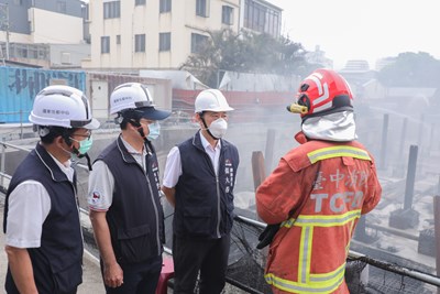 台中市政府第一時間啟動跨局處應變