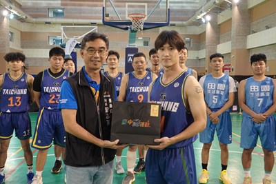 游志祥局長為聽障男籃代表隊打氣